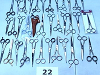 36 stalen kapperscharen