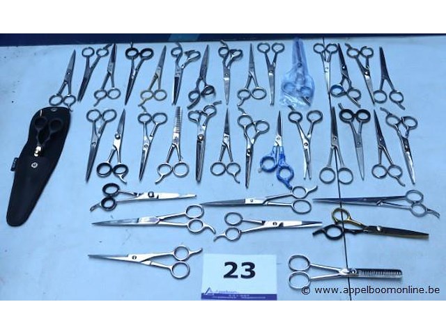 36 stalen kapperscharen - afbeelding 1 van  4