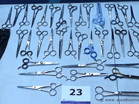 36 stalen kapperscharen