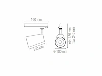 36 x intec led kone 30 watt zwart - afbeelding 4 van  5