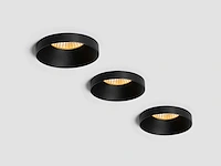 36 x lotus design inbouwspots zwart - afbeelding 2 van  10