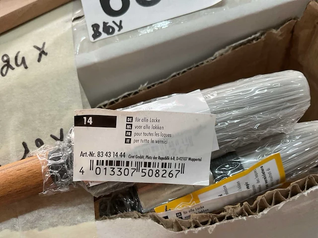 36 x patentpuntkwasten en kwasten - afbeelding 4 van  8