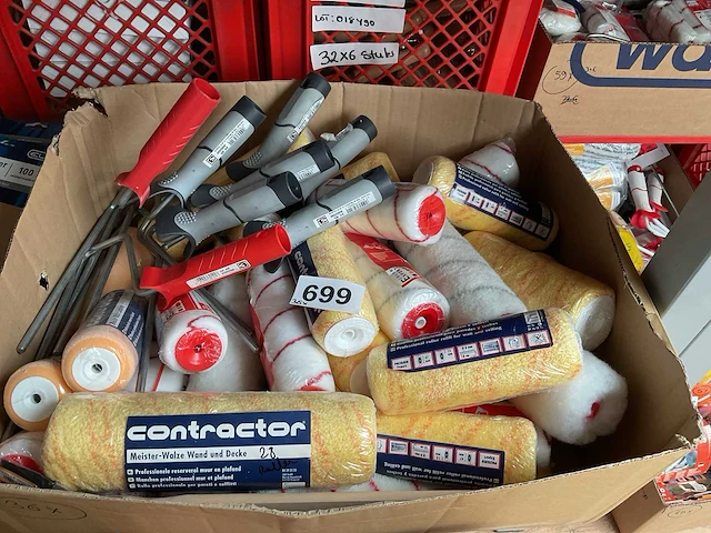 36 x schildersgereedschap - afbeelding 1 van  8