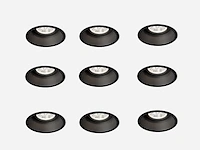 36 x solo deep inbouwspots zwart - afbeelding 9 van  9