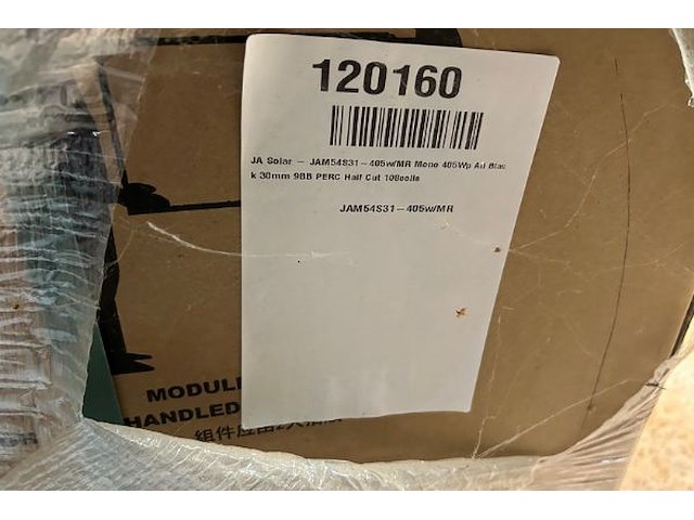 36 zonnepanelen jasolar - afbeelding 3 van  3