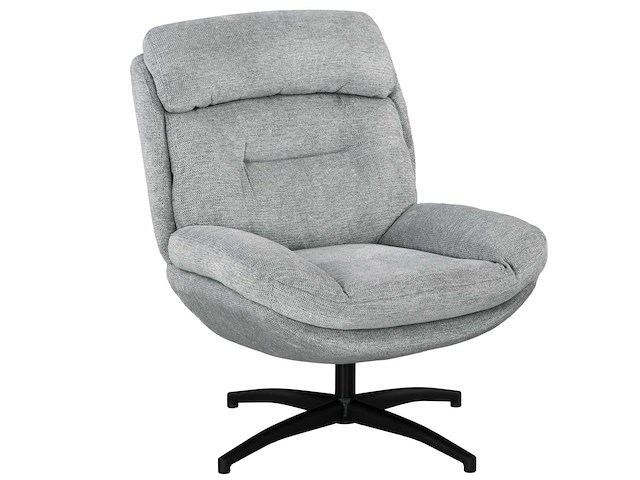 360° draaistoel, chenille-stof - afbeelding 3 van  8