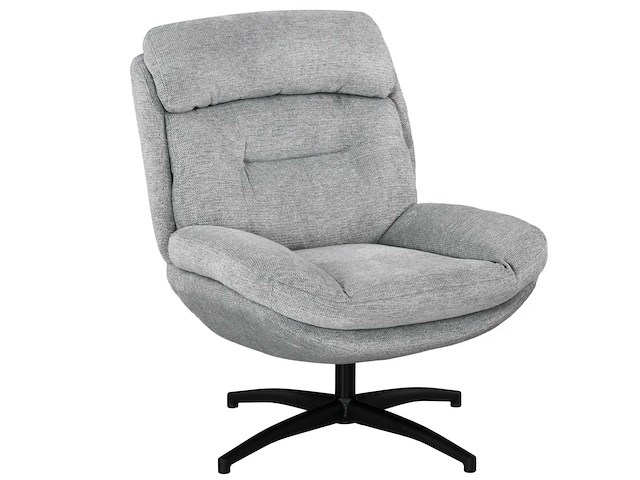 360° draaistoel, chenille-stof - afbeelding 7 van  8