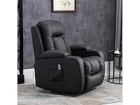 360° verwarmde elektrische massage- en ontspanningsstoel - afbeelding 2 van  5