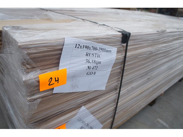 36,18 m² halfhout 12mm - afbeelding 7 van  8