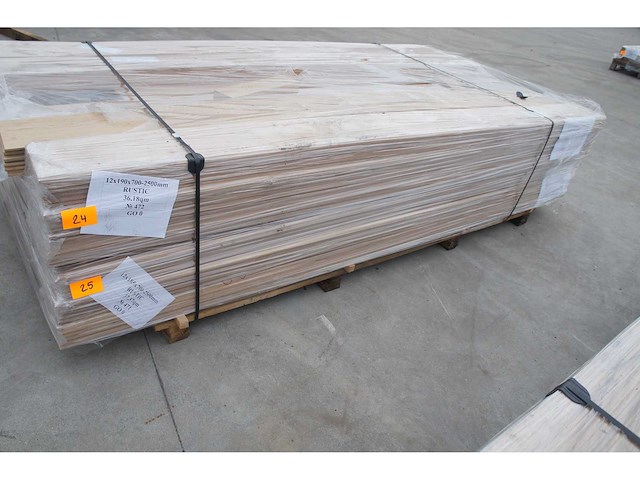 36,18 m² halfhout 12mm - afbeelding 6 van  8