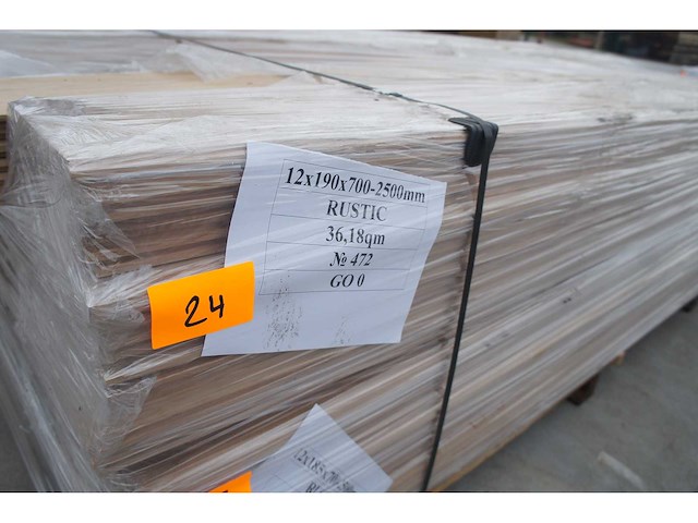36,18 m² halfhout 12mm - afbeelding 7 van  8