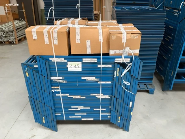 (362x) lopende meter metalen magazijnrek nn - afbeelding 3 van  6