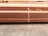 36,64m² jatoba massief parket 4 zijden tand en groef - afbeelding 2 van  5