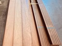36,64m² jatoba massief parket 4 zijden tand en groef - afbeelding 4 van  5