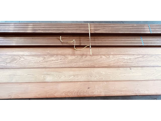 36,64m² jatoba massief parket 4 zijden tand en groef - afbeelding 5 van  5