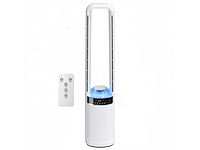 36db stille kolomventilator, torenslaapkamerventilator, 93,3 cm hoog, 45° oscillerend, 3 versnellingen, wit - afbeelding 2 van  7