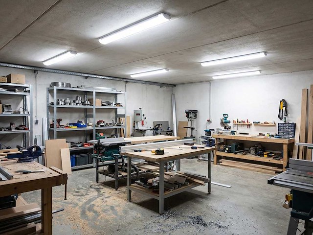 36w 6500k batten licht led slim (10x) - afbeelding 3 van  9