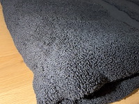 36x douchehanddoek antraciet - afbeelding 3 van  5