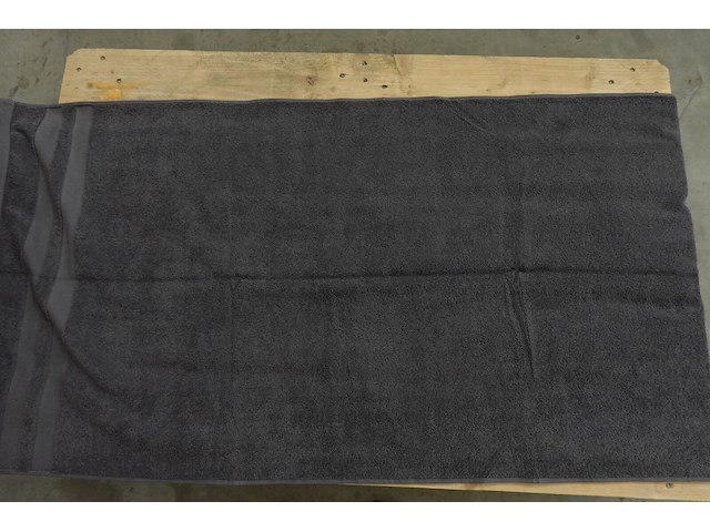 36x douchehanddoek antraciet - afbeelding 5 van  5