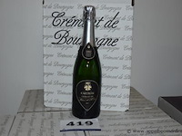36x fles crémant de bourgogne, joseph cartron, blanc de noirs brut, 75cl - afbeelding 1 van  3