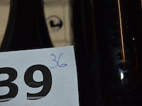 36x fles rode wijn, rene bourgeon, bourgogne, les pourrières, 2000, 750ml - afbeelding 3 van  3