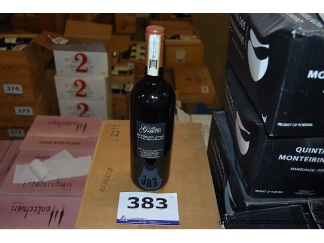 36x fles rode wijn, tenuta garetto, barbera d'asti, 2013 - afbeelding 1 van  3