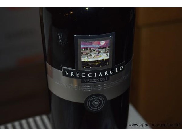 36x fles rode wijn, velenosi, brecciarolo rosso piceno superiore, 2015, 75cl - afbeelding 2 van  3