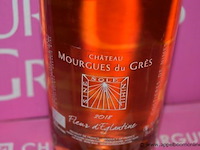 36x fles rosé wijn, château mourques du grès, fleur d'eglantine 2018, 750ml - afbeelding 2 van  3