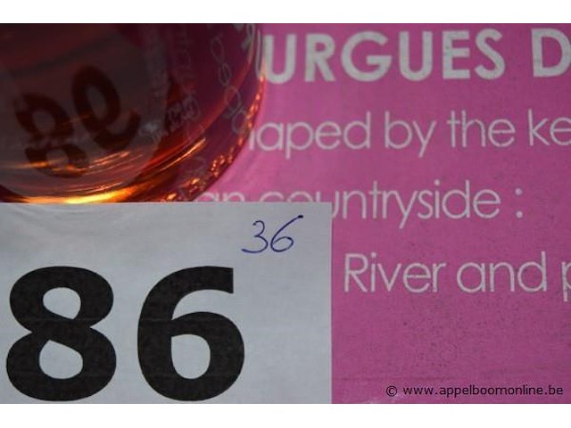 36x fles rosé wijn, château mourques du grès, fleur d'eglantine 2018, 750ml - afbeelding 3 van  3