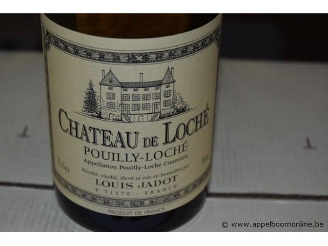 36x fles witte wijn, louis jadot, chateau de loché pouilly-loché, 2005, 75cl - afbeelding 2 van  4