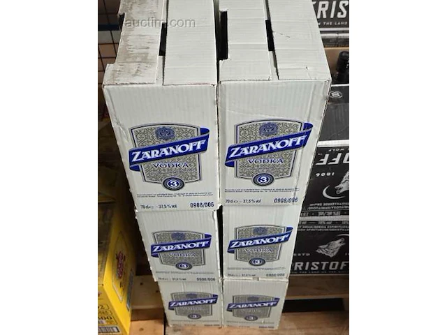 (36x) fles(sen) zaranoff wodka - afbeelding 4 van  4