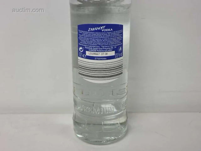 (36x) fles(sen) zaranoff wodka - afbeelding 3 van  4