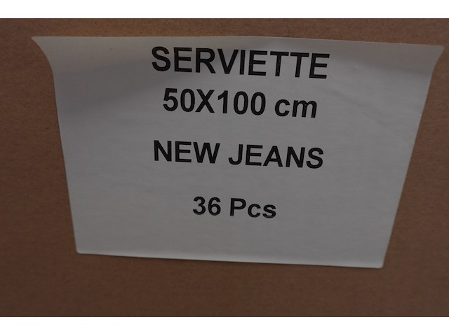 36x handdoek new jeans - afbeelding 4 van  5