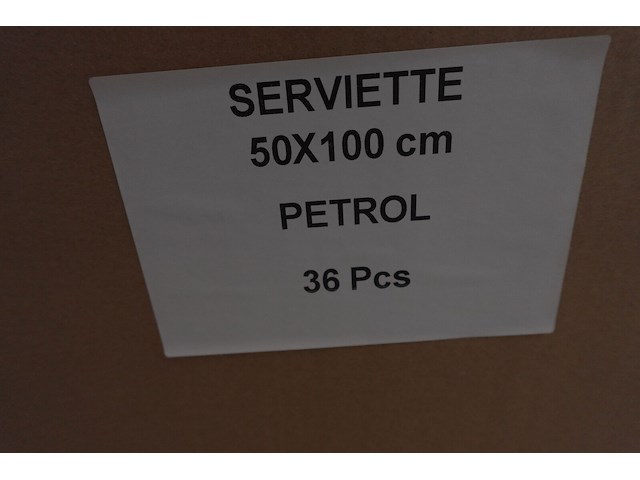 36x handdoek petrol - afbeelding 4 van  5