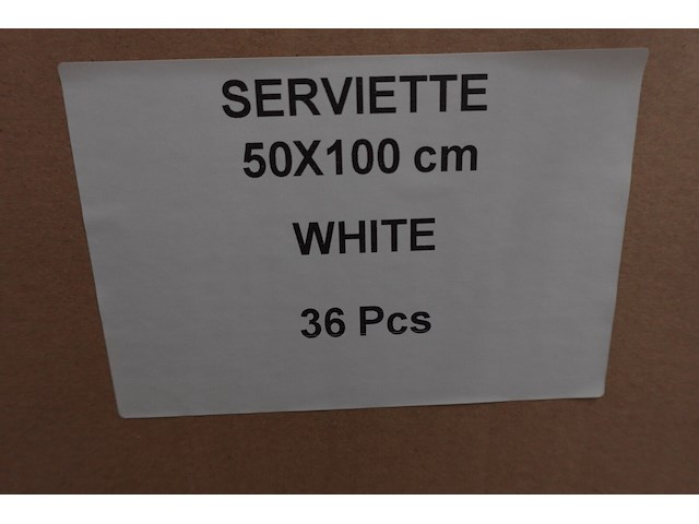 36x handdoek wit - afbeelding 4 van  5