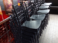 36x kunststofstoel - afbeelding 4 van  5