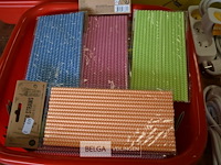 36x16st kartonnen rietjes - afbeelding 1 van  1