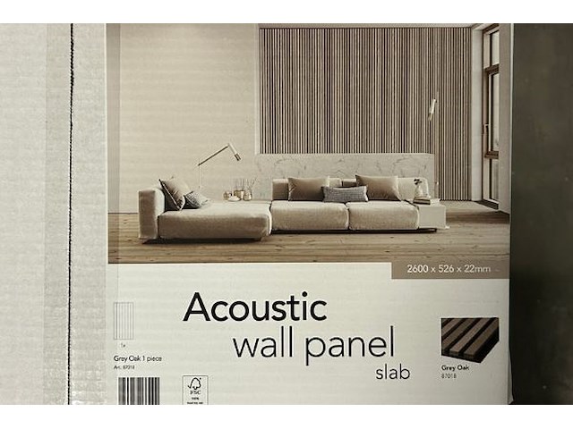 37 akoestische wandpanelen - afbeelding 2 van  3