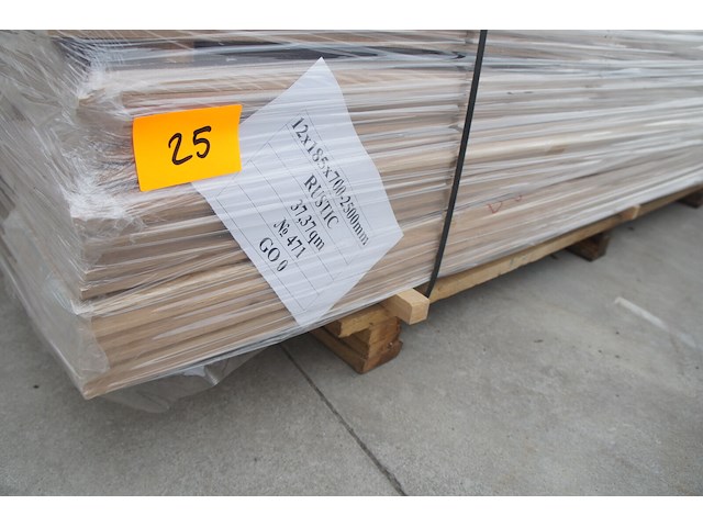 37,37 m² halfhout 12mm - afbeelding 7 van  8