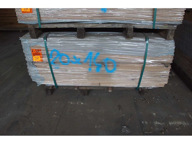 37,93 m² eiken planchetten 20mm - afbeelding 4 van  7