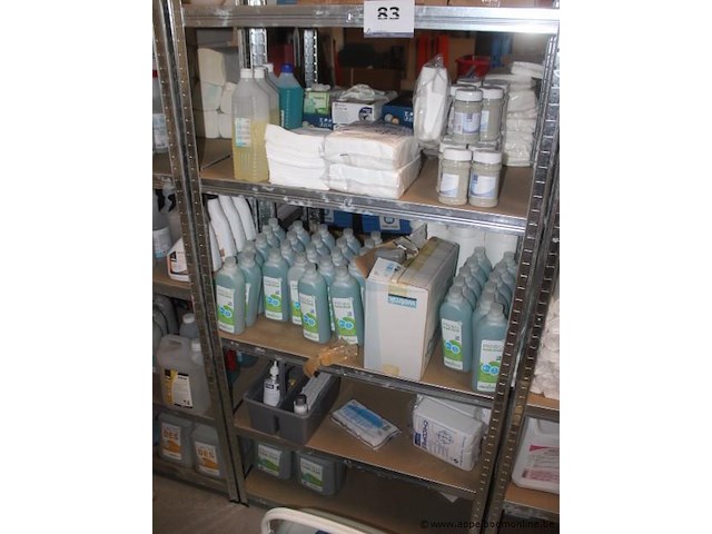 37x fles probio floor scrub, greenspeed, 1l, pak doekjes chicopee, trix coiffures, diverse schoonmaakproducten en -benodigdheden - afbeelding 1 van  4