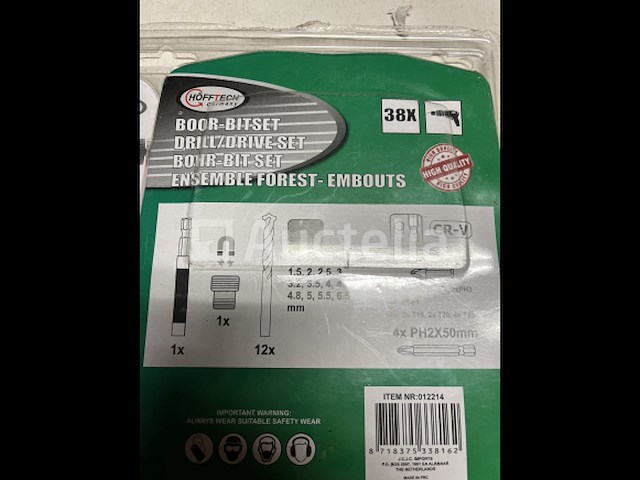 38 delige boor en bit set - afbeelding 2 van  3