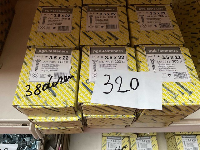 38 dozen schroeven - afbeelding 2 van  4