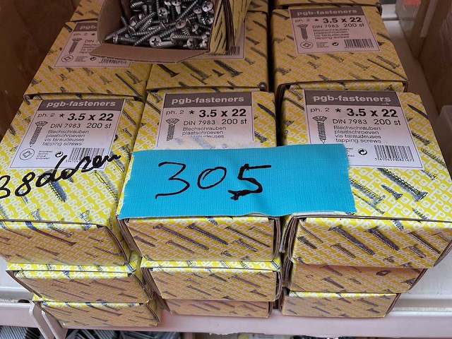 38 dozen schroeven - afbeelding 2 van  5