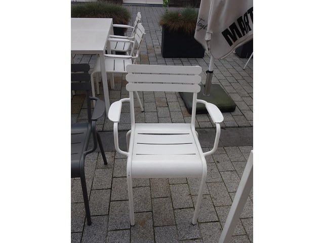 38x metalen terras stoel - afbeelding 2 van  4