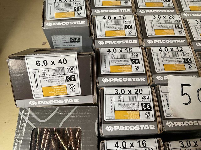 39 dozen houtschroeven - afbeelding 3 van  6