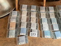 39 x doosjes zelfborende schroeven; nagels; vleugelmoeren; houtdraadbouten - afbeelding 2 van  7