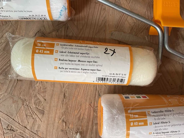 39 x schildersgereedschap voor lakverf - afbeelding 4 van  9