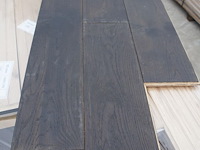 39,78 m² massief eiken parket 20mm graphit oil - afbeelding 3 van  7