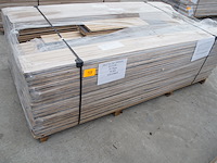 39,78 m² massief eiken parket 20mm graphit oil - afbeelding 5 van  7